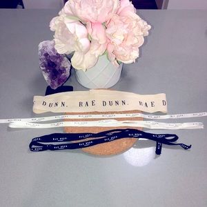 Rae Dunn Lot of 4 ribbons